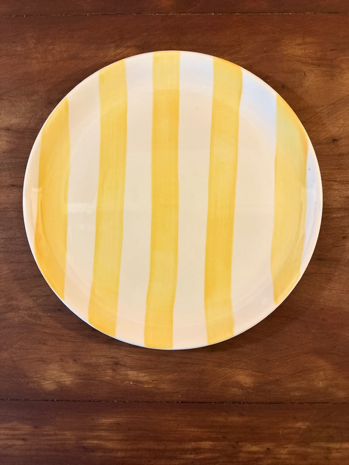 Vintage china plate with floral design