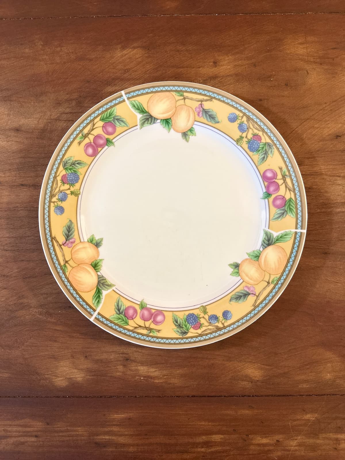 Rustic wooden serving tray with vintage utensils